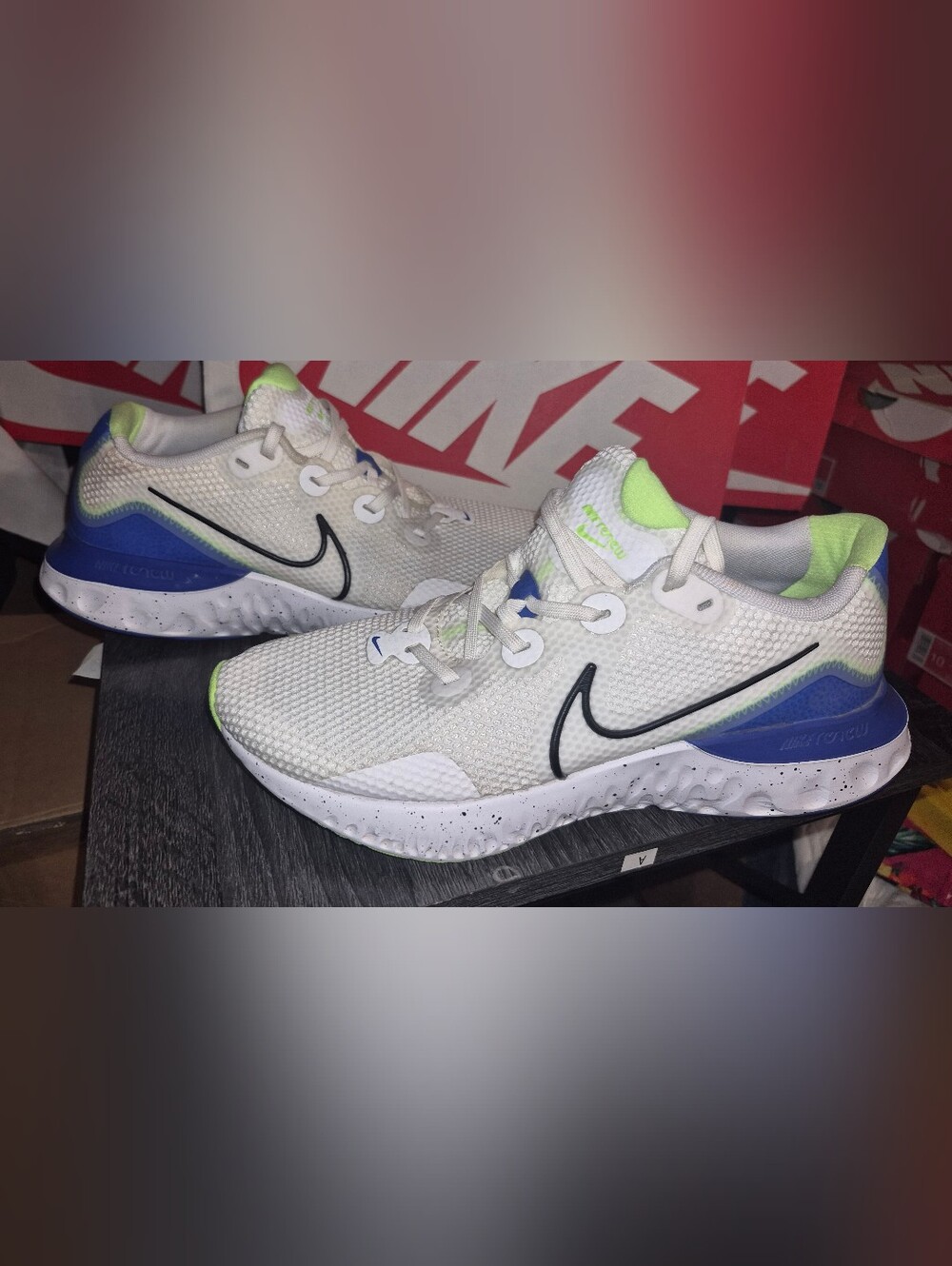 Nike Men's React Element White/Black Sneakers